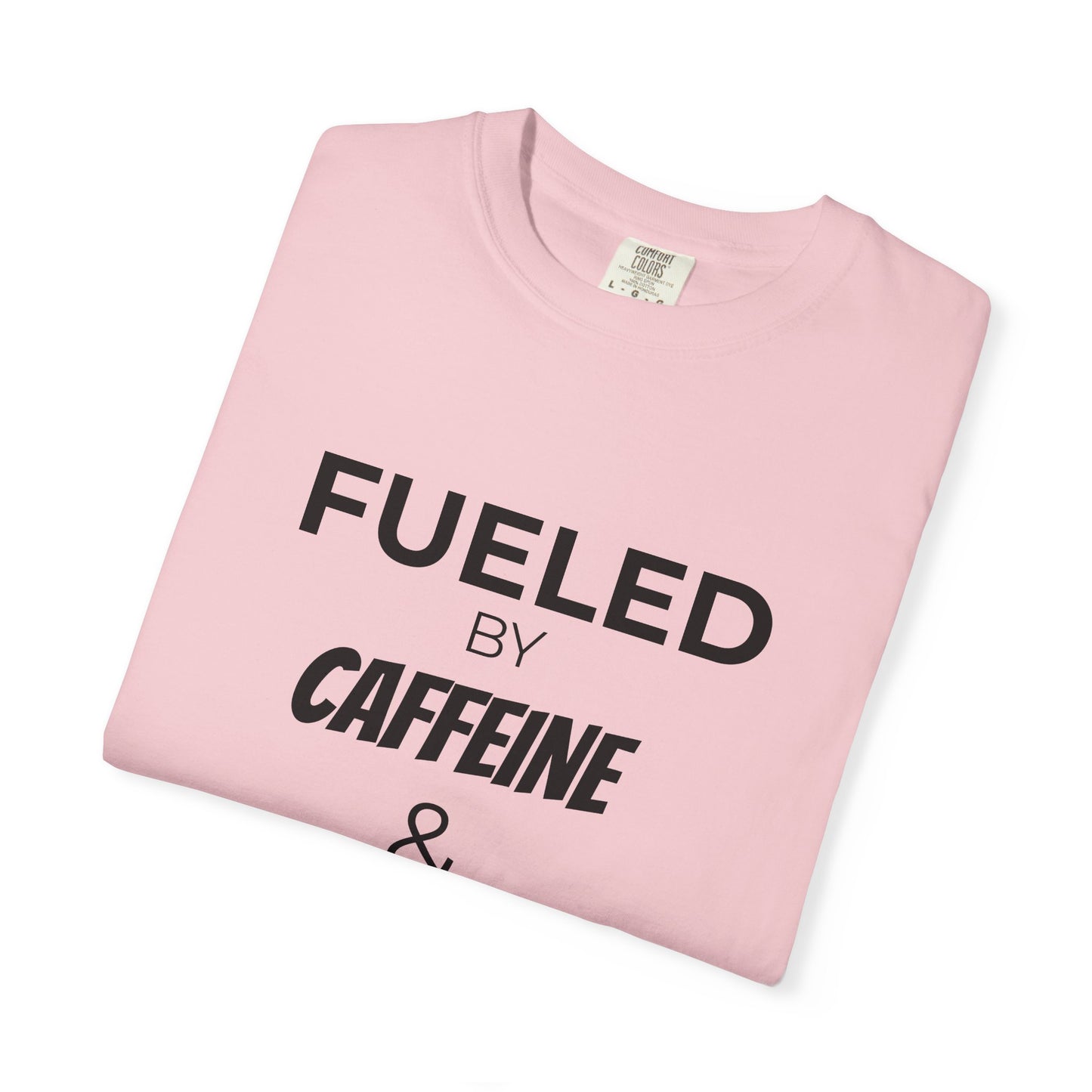 Caffeine & Sarcasm Tee, Funny Unisex T-Shirt, Coffee Lover Gift, Sarcastic Humor Apparel, Gift for Friends, Casual Everyday Wear