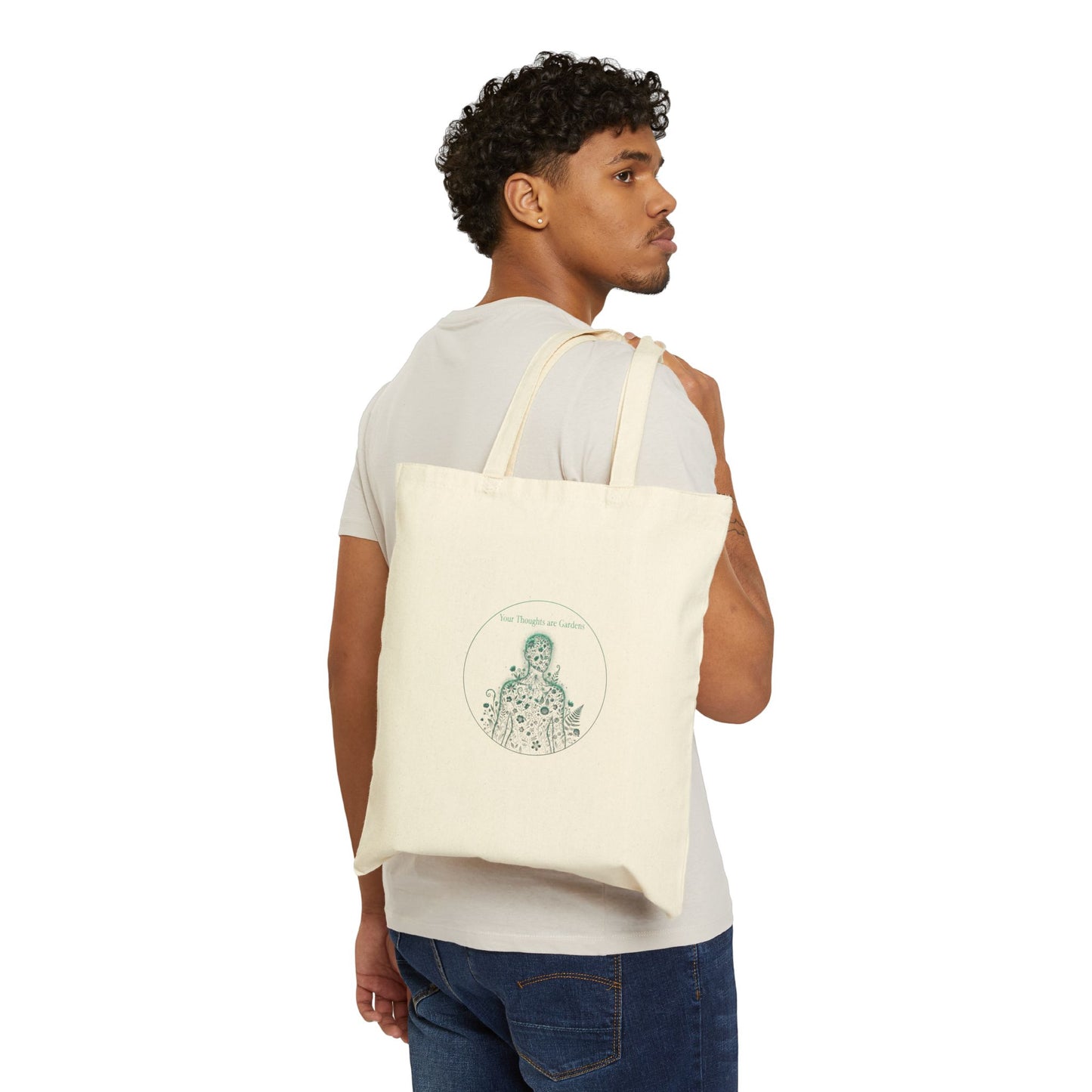 Surreal Taxonomy Illustration Tote | imaginary specimen print, pseudo scientific art
