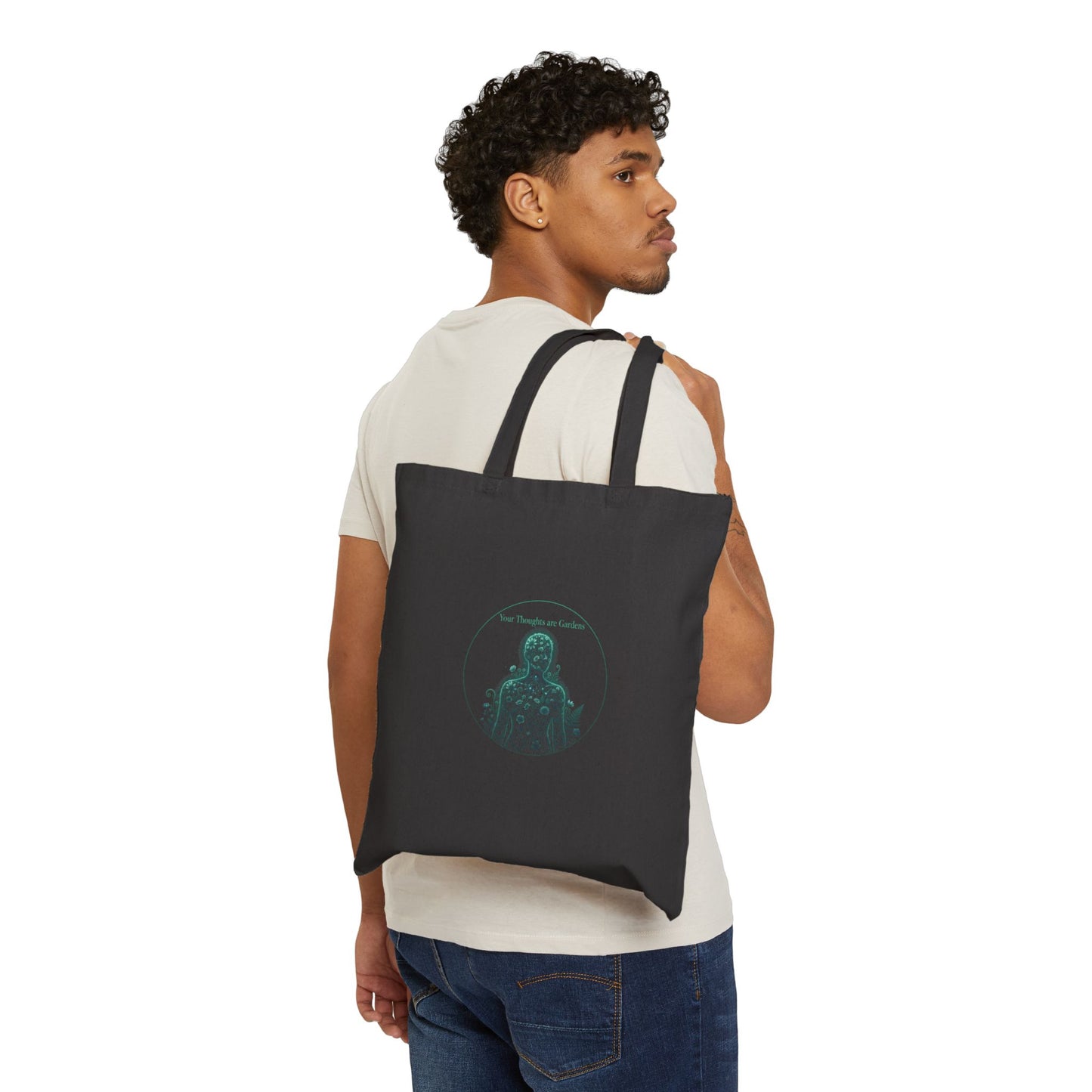 Surreal Taxonomy Illustration Tote | imaginary specimen print, pseudo scientific art