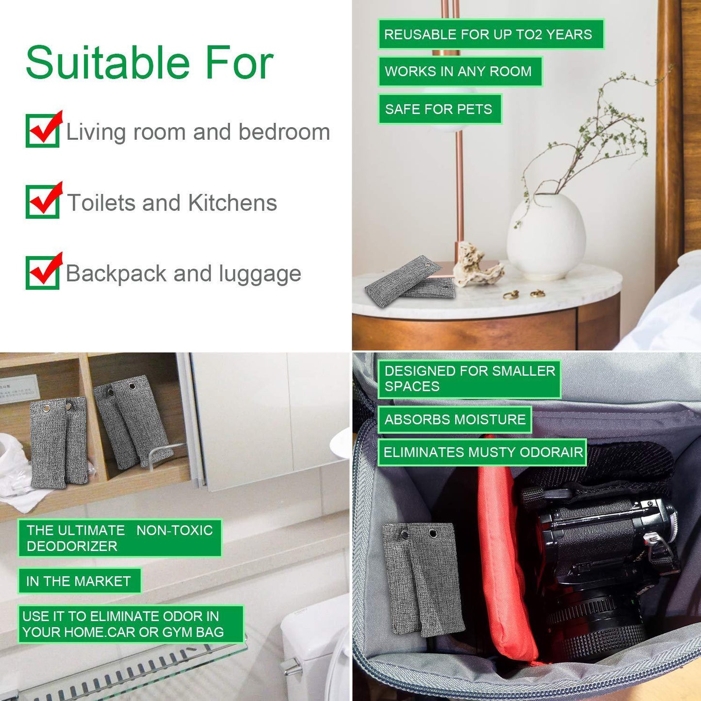 Bamboo Charcoal Deodorizer