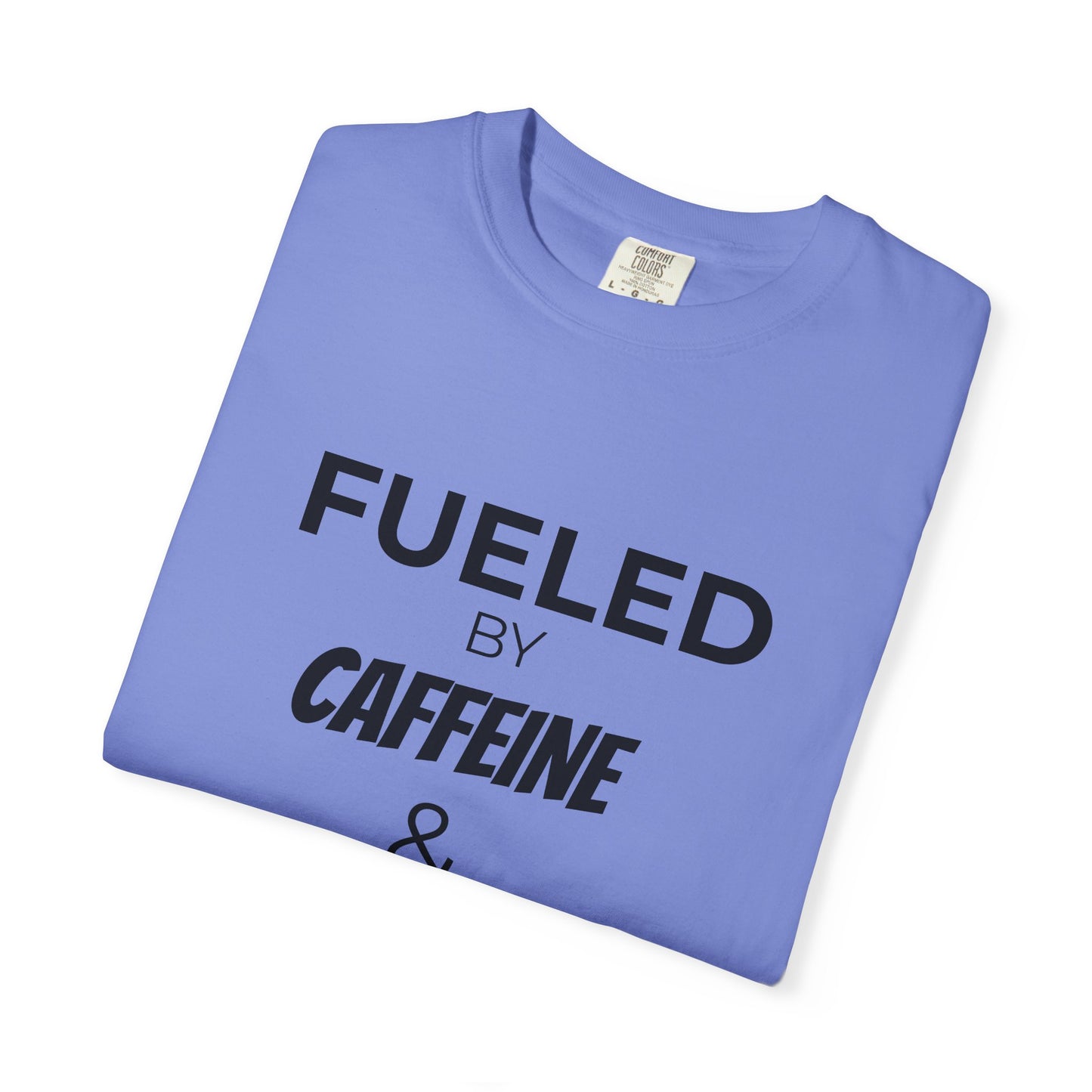 Caffeine & Sarcasm Tee, Funny Unisex T-Shirt, Coffee Lover Gift, Sarcastic Humor Apparel, Gift for Friends, Casual Everyday Wear